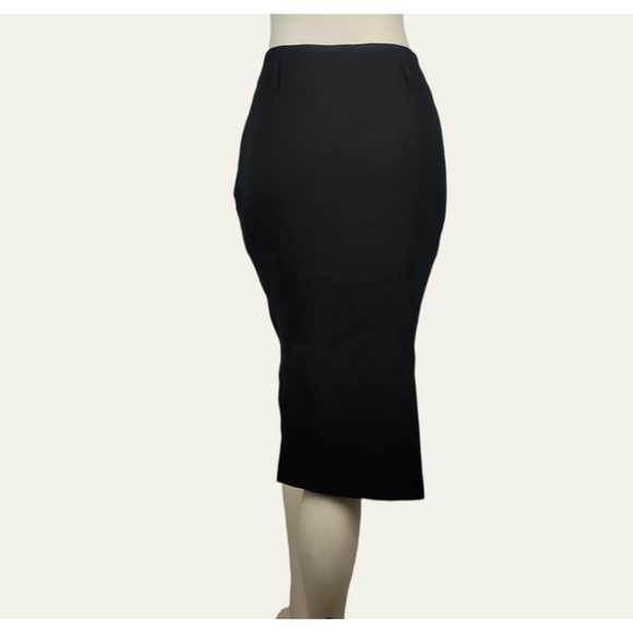 "SUITS" Tom Ford Black Pencil Skirt SIZE 4 - Picture 5 of 13